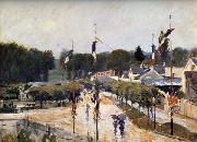 Alfred Sisley Fete Day at Marly-le-Roi